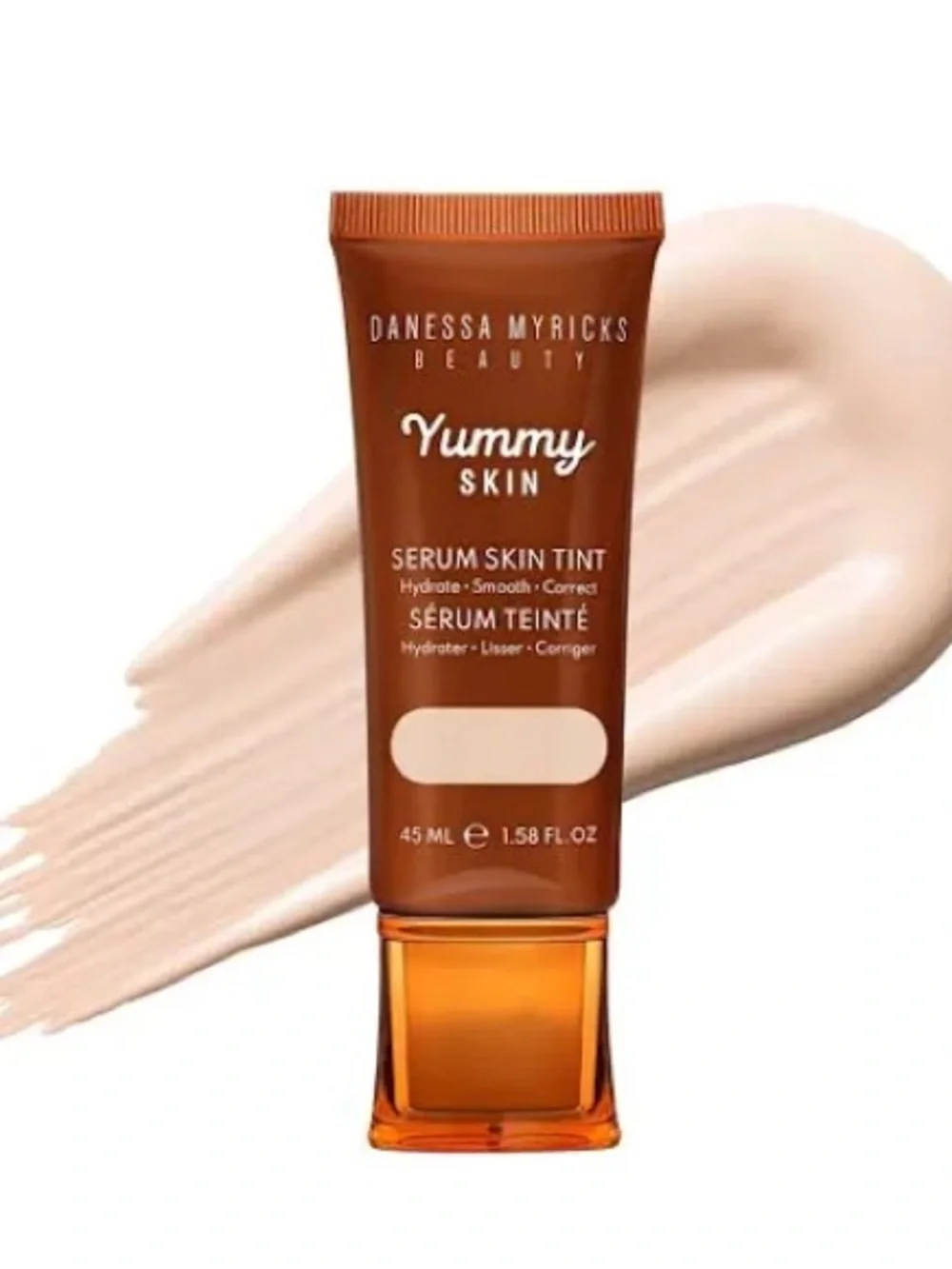 Danessa Myricks Beauty Yummy Skin Serum Tint - Tan Bottle with Cream Tint 3.5